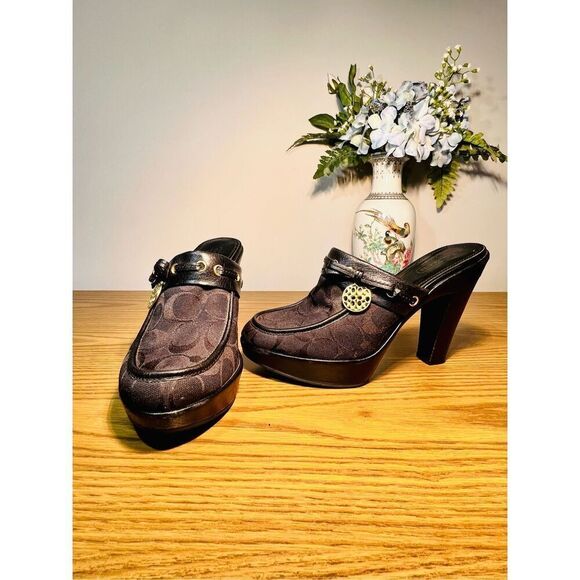 Coach Jodey signature clog heels | 7.5 - Picture 7 of 7